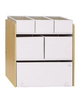 3 Sprouts CMUSCR Meuble de rangement multi-bacs - Crème - 3 Sprouts vendu par Veille sur toi
