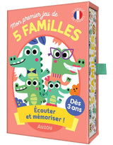 Auzou 9782733862506 Mon premier jeu de 5 familles - Auzou vendu par Veille sur toi