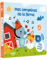 Auzou 9791039527484 Livre Sonore - Mes comptines de la ferme - Auzou vendu par Veille sur toi