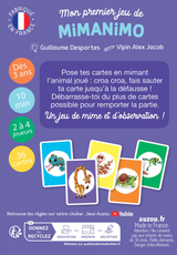 Auzou 9791039554480 Mon premier jeu de mimanimo - Auzou vendu par Veille sur toi