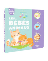 Auzou 9791039562959 Livre P'tit touche à tout - Les bébés animaux - Auzou vendu par Veille sur toi