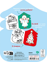 Auzou 9791039565158 Cahier Je colorie sans dépasser - Noël - Auzou vendu par Veille sur toi