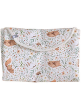 Baluchon ⚜ 53301802 Matelas à langer pour bébé - Animaux de la forêt fleurie - Bambino par Baluchon vendu par Veille sur toi