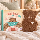 Béké Bobo ⚜ CofBrun Coffret livre - Béké-bobo et le nouveau bébé - Brun - Béké-Bobo vendu par Veille sur toi