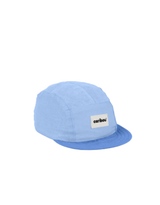 Caribou ⚜ Casquette en lin pour enfant - Duo bleu - Caribou vendu par Veille sur toi