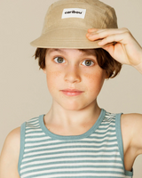 Caribou ⚜ Casquette en lin pour enfant - Sable - Caribou vendu par Veille sur toi