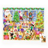 Crocodile Creek 41621 Casse-tête maison 50 pièces - L'atelier du Père Noël 5+ - Crocodile Creek vendu par Veille sur toi