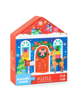 Crocodile Creek 41621 Casse-tête maison 50 pièces - L'atelier du Père Noël 5+ - Crocodile Creek vendu par Veille sur toi