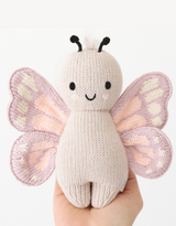 Cuddle + kind BBYBFY003 Peluche - Bébé papillon mauve 7"- Cuddle + kind vendu par Veille sur toi