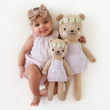 Cuddle + kind Peluche - Olivia l'ourson de miel - Cuddle + kind vendu par Veille sur toi