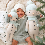 Cuddle + kind Peluche - Spruce le bonhomme de neige - Cuddle + kind vendu par Veille sur toi