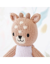 Cuddle + kind TINYFAWVIO4 Peluche avec jolie boîte - Tiny 6" - Violet le faon - Cuddle + kind vendu par Veille sur toi