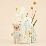 Cuddle + kind TINYHONBERCHA4 Peluche avec jolie boîte - Tiny 6" - Charlie l'ours miel - Cuddle + kind vendu par Veille sur toi