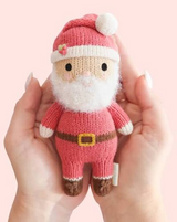 Cuddle + kind TinySanta Peluche avec jolie boîte - Tiny 6" - Père Noël - Cuddle + kind vendu par Veille sur toi