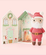 Cuddle + kind TinySanta Peluche avec jolie boîte - Tiny 6" - Père Noël - Cuddle + kind vendu par Veille sur toi