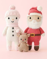 Cuddle + kind TinySanta Peluche avec jolie boîte - Tiny 6" - Père Noël - Cuddle + kind vendu par Veille sur toi