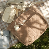 Dans le sac ⚜ DIAP-BAG-IMP-CAC Sac à couches - Cacao - Dans le sac vendu par Veille sur toi