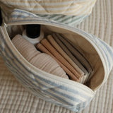 Dans le sac ⚜ MAMA-POUC-BLUESTR Pochette MAMA - Rayé bleu - Dans le sac vendu par Veille sur toi