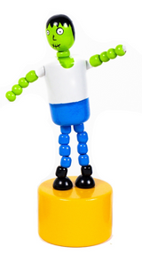 Divers 466JRC-Frankenstein Personnage d'Halloween à Pousser en Bois Frankenstein vendu par Veille sur toi