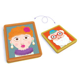 Djeco DJ03072 Jeu magnétique Inzebox - Portraits - Djeco vendu par Veille sur toi