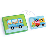 Djeco DJ03074 Jeu magnétique Inzebox - Véhicules - Djeco vendu par Veille sur toi