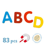 Djeco DJ03101 Aimants - 83 lettres - Djeco vendu par Veille sur toi