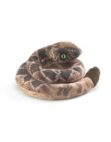 Folkmanis 2789 Marionnette à doigt - Mini serpent à sonnettes - Folkmanis vendu par Veille sur toi