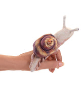 Folkmanis 8003 Marionnette à doigt - Petit escargot - Folkmanis vendu par Veille sur toi