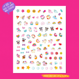 Girl Nation GN-J1055 Autocollants pour ongles - Crois en la magie - Girl Nation vendu par Veille sur toi