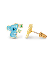 Girl Nation GN-J545s Boucles d'oreilles en émail - Koala - Girl Nation vendu par Veille sur toi