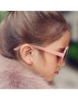 Girl Nation GN-J563S Boucles d'oreilles en émail - Cornet de crème glacée - Girl Nation vendu par Veille sur toi