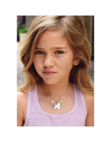 Girl Nation GN-J7115GS Coffret cadeau collier & boucles d'oreilles - Licorne - Girl Nation vendu par Veille sur toi