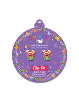 Girl Nation GN-JX513sc Boucles d'oreilles à clip en émail - Renne magique - Girl Nation vendu par Veille sur toi
