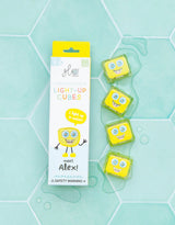 Glo Pals 4-ALEX-82311 Cube lumineux jaune - Alex - Glo Pals vendu par Veille sur toi