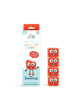Glo Pals 4-SAMMY-82313 Cube lumineux rouge - Sammy - Glo Pals vendu par Veille sur toi