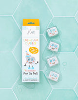 Glo Pals 4FÊTE-82324 Cube lumineux blanc - Fête - Glo Pals vendu par Veille sur toi
