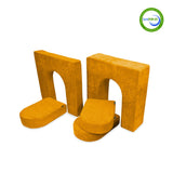 Go Coconut Canadian Play Couches, Furniture and Toys sku-46999300669684 10" & 5" Walls & Doors Bundle (5 pieces) Bumble Bloom vendu par Veille sur toi