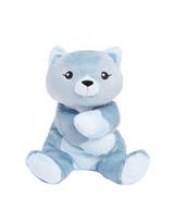 Hugimals HUG007CA Peluche lourde et apaisante - Frankie le chat - Hugimals vendu par Veille sur toi