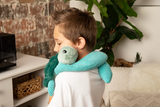 Hugimals HUG040TU-PB Peluche lestée enveloppante Hugaround - Sydney la tortue de mer - Hugimals vendu par Veille sur toi