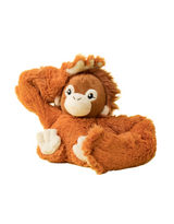 Hugimals HUG041OR-PB Peluche lestée enveloppante Hugaround - Ollie l'orang-outan - Hugimals vendu par Veille sur toi