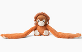 Hugimals HUG041OR-PB Peluche lestée enveloppante Hugaround - Ollie l'orang-outan - Hugimals vendu par Veille sur toi