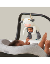 Itzy Ritzy 306601562 Peluche Vache avec miroir sensoriel - Itzy Ritzy vendu par Veille sur toi