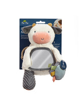 Itzy Ritzy 306601562 Peluche Vache avec miroir sensoriel - Itzy Ritzy vendu par Veille sur toi