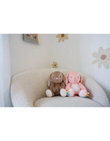 Itzy Ritzy 306701614 Peluche câline - Ana le Lapin rose - Sweetie Snuggles™ - Itzy Ritzy vendu par Veille sur toi