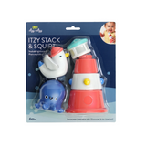 Itzy Ritzy 456501862 Jouets de bain Itzy Stack & Squirt - Phare - Itzy Ritzy vendu par Veille sur toi