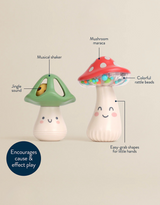 Itzy Ritzy MS8587 Jouet musical Itzy mini maracas™ - Champignons - Itzy Ritzy vendu par Veille sur toi