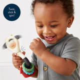 Itzy Ritzy SP8506 Hochet Rotatif Itzy Spinner™ - Carmen la Vache - Itzy Ritzy vendu par Veille sur toi