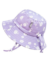 Jan & Jul Chapeau Bob en Coton - Marguerites Violettes - Jan & Jul vendu par Veille sur toi