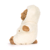Jellycat BAR2ONE Peluche - Ours Bartholomew Bear en combinaison blanche - Jellycat vendu par Veille sur toi