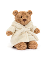 Jellycat BARM2BR Peluche - Ours Bartholomew en robe de chambre - Jellycat vendu par Veille sur toi
